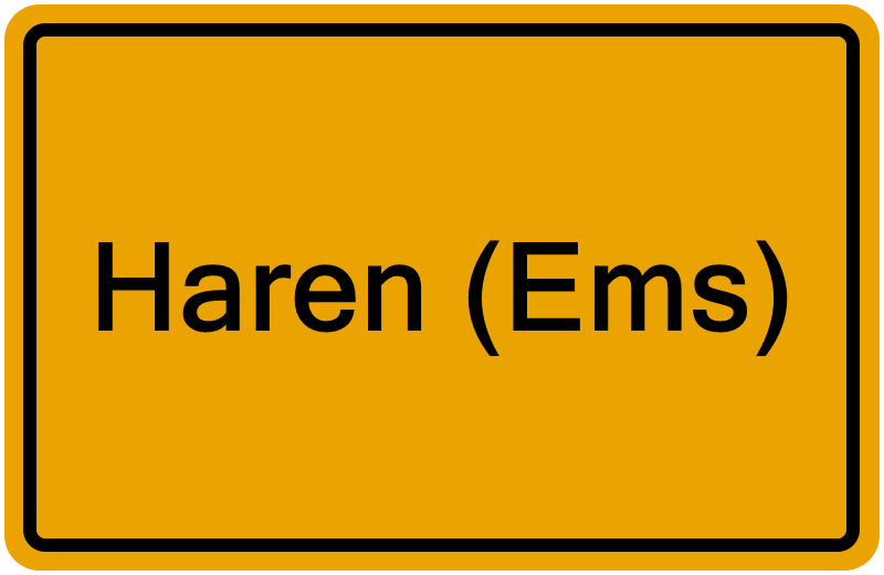 Handelsregisterauszug Haren (Ems)